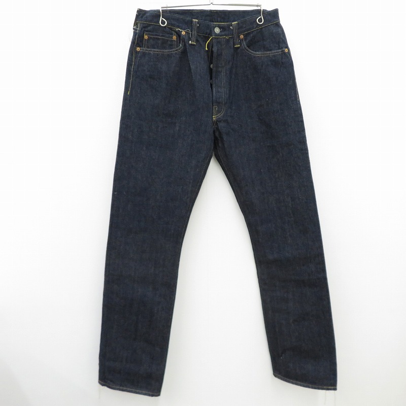 【中古】SUGAR CANE | シュガーケーン BLUE DENIM WAIST OVERALLS “S1945” ジーンズズボン下 Lot No. SC49001 米国海軍 大きさ：32【瀬戸大橋店】