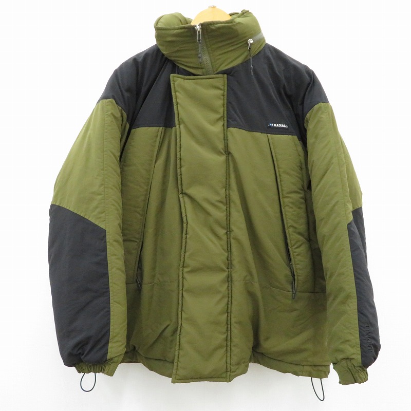 【中古】RADIALL | ラディアル MONSTER PARKA SHORT 中綿上衣 RAD19AWJK005 カーキ 大きさ：L【瀬戸大橋店】