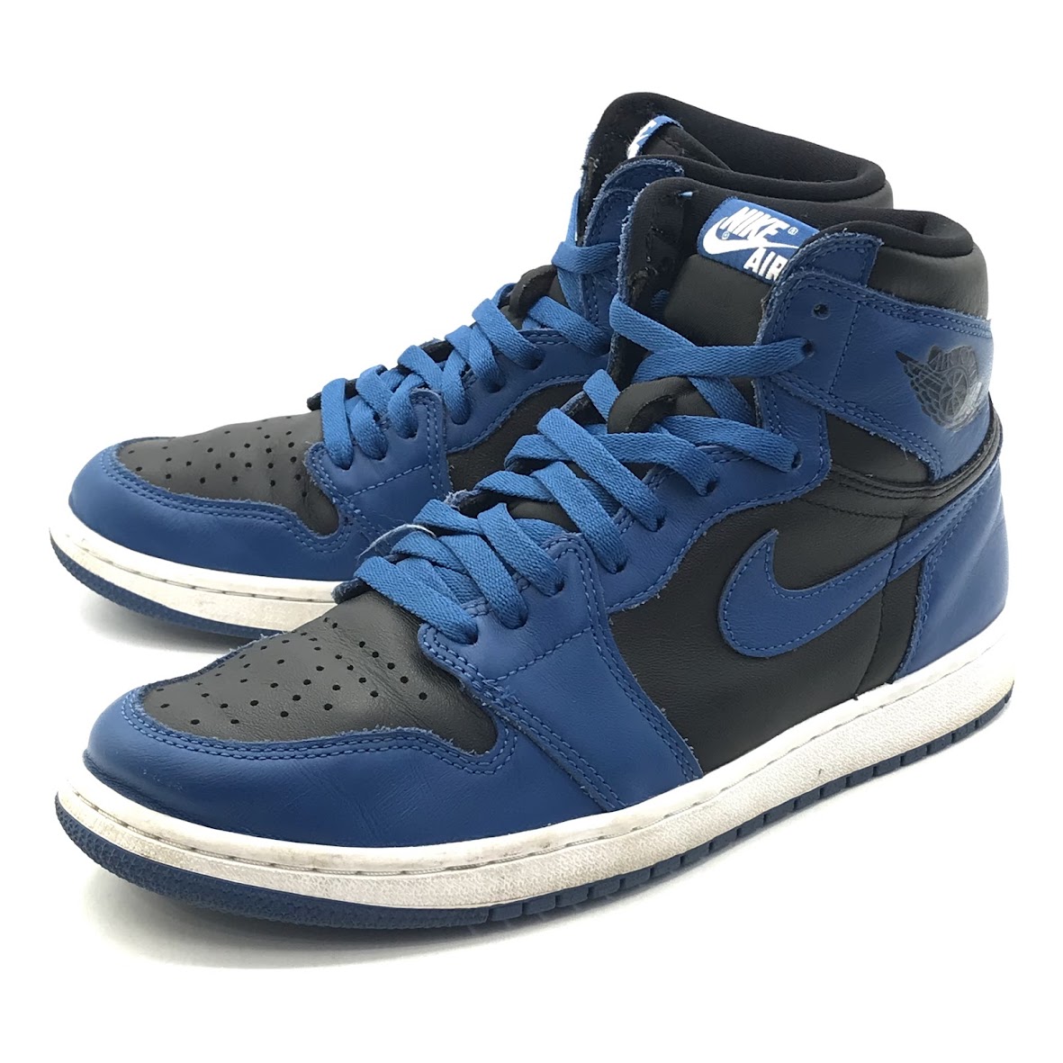 【中古】NIKE | ナイキ AIR JORDAN 1 RETRO HIGH OG 'DARK MARINA BLUE' スニーカー 555088-404 ブルー 27cm【倉吉店】