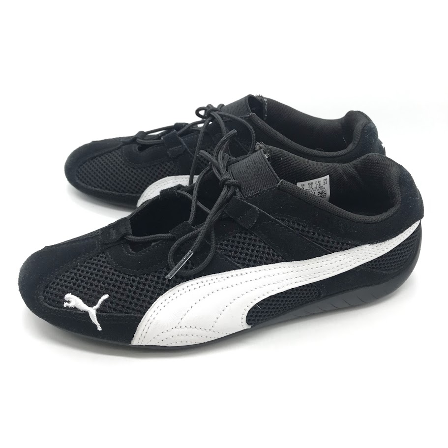 【中古】PUMA | ピューマ SPEEDCAT GO WNS スピードキャット スニーカー 403589-01 黒いこと 24糎【倉吉店】