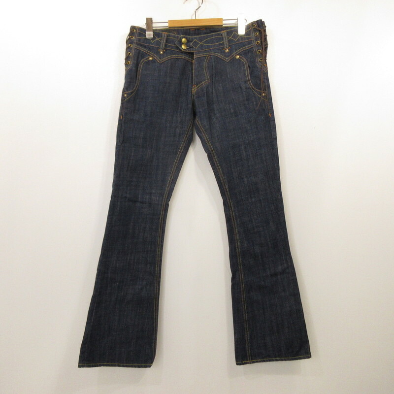 【中古】REVOLVER | リボルバー S-1 デニムパンツ ネイビー サイズ:M【姫路東店】