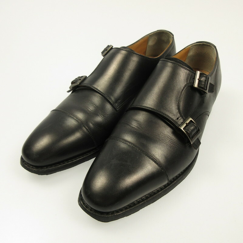 【中古】SCOTCH GRAIN | スコッチグレイン 余分の物靴 R1812 黒いこと 24.5糎【姫路東店】