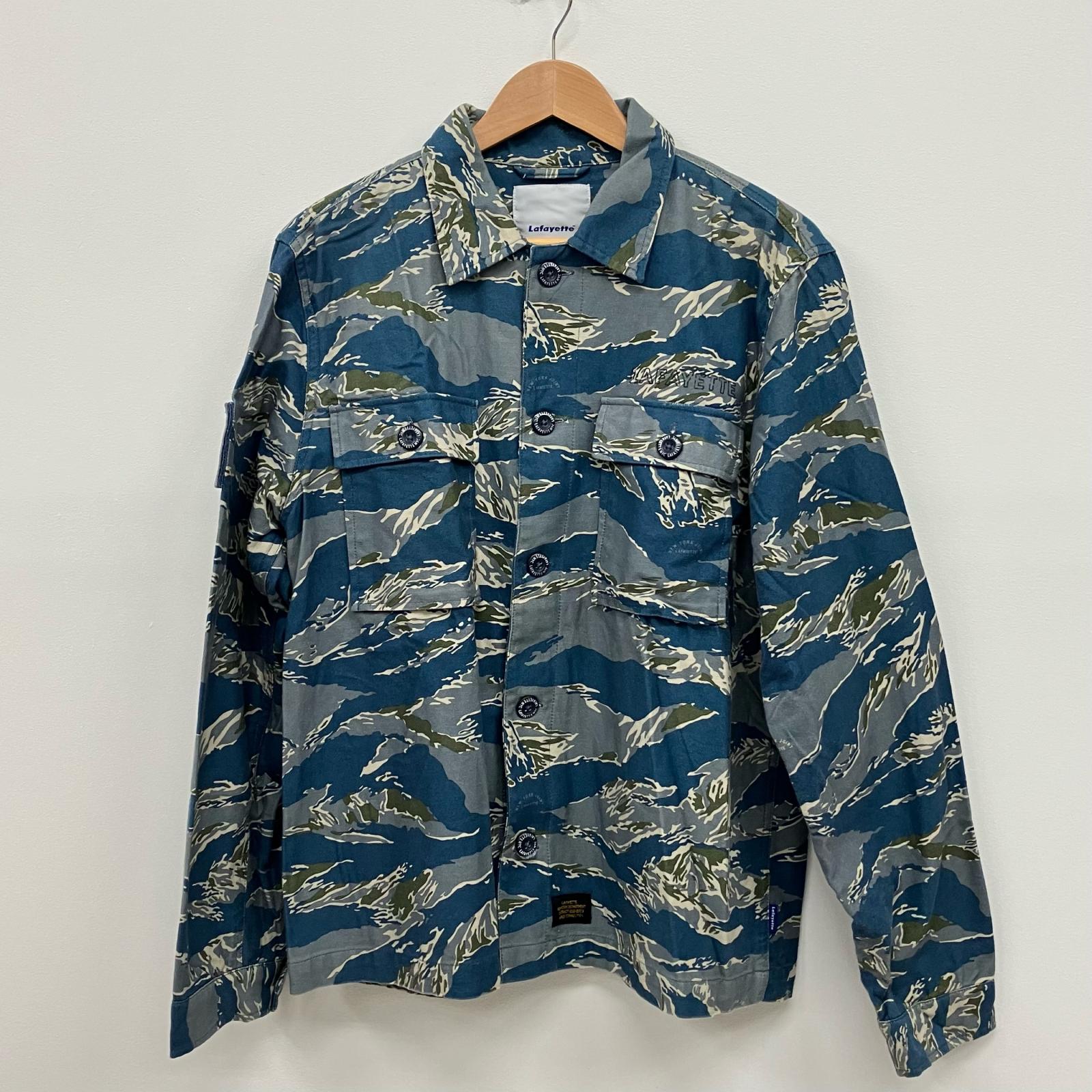 【中古】Lafayette | ラファイエット OLD GLORY FIELD JACKET ミリタリージャケット ブルー サイズ：L【イオン広店】