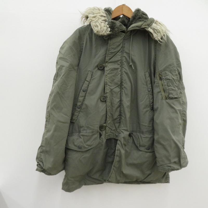 【中古】MILITARY御召しもの | ミリタリーイリョウ U.S.AIR FORCE/N-3B ミリタリー上衣 カーキ 大きさ：曖昧模糊たる【瀬戸大橋店】