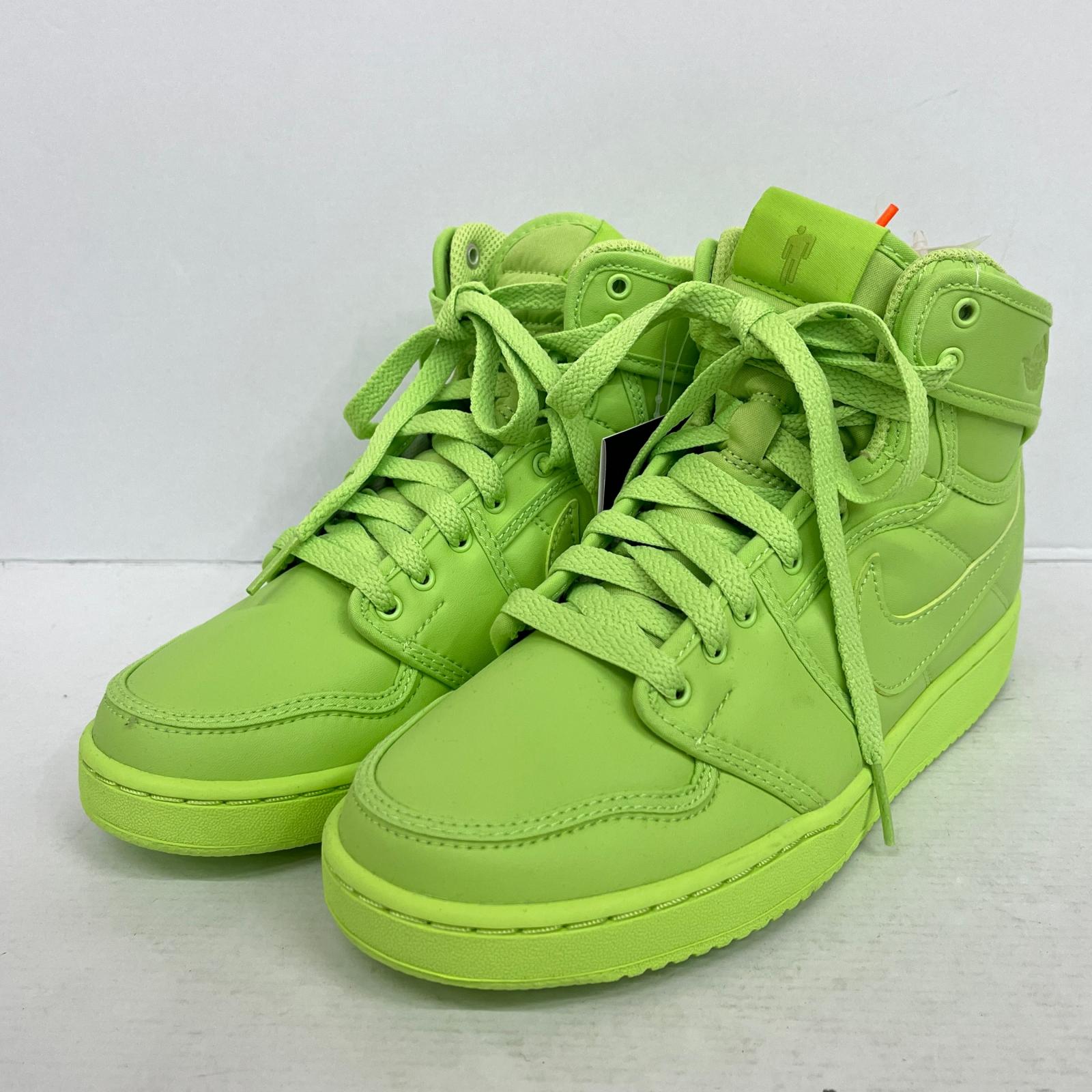 【中古】NIKE | ナイキ Billie Eilish&times;Women's Air Jordan 1 High KO "Volt" スニーカー DV2857-330 ライトグリーン 23.5cm【加古川店】｜お宝市番館 14,454円