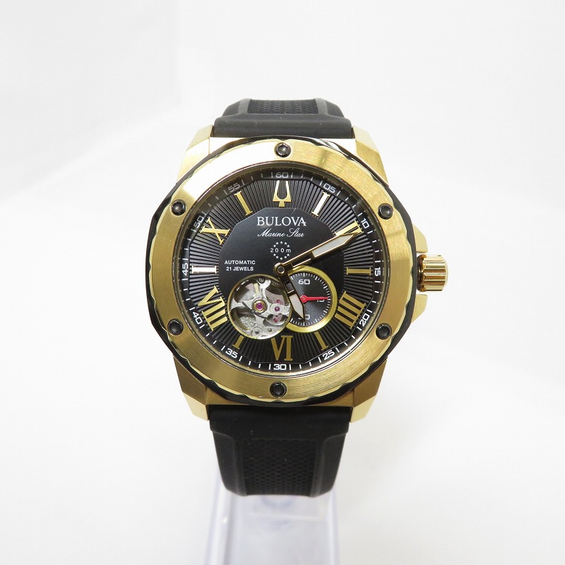 楽天市場】BULOVA ブローバ 98B203 B00I6CISFS Marine Star