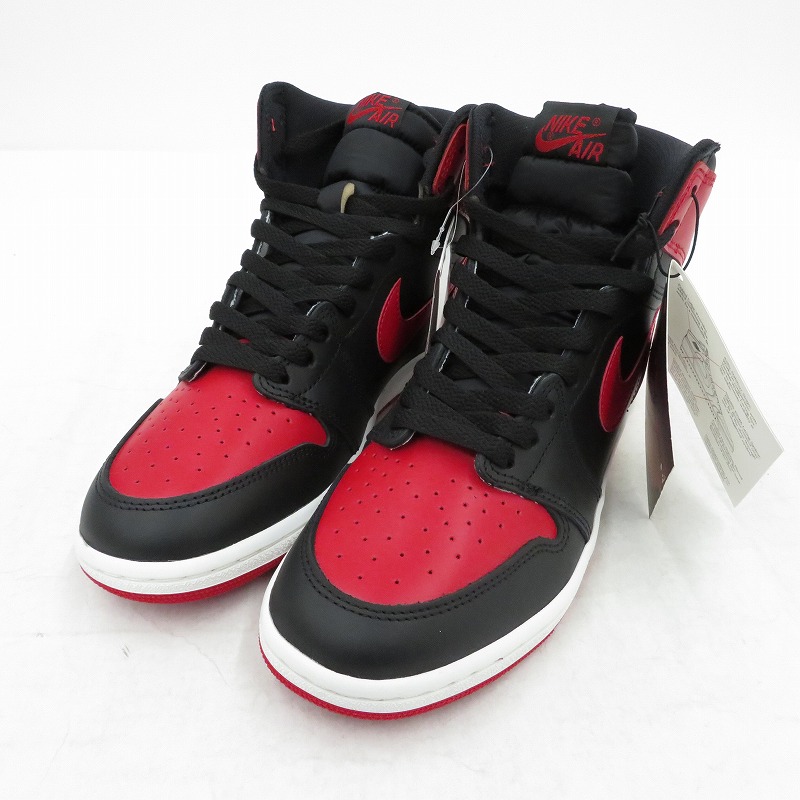 【中古】NIKE | ナイキ AJ1 High 85 'Bred' スニーカー HV6674-067 エアジョーダン レッド 28cm【瀬戸大橋店】