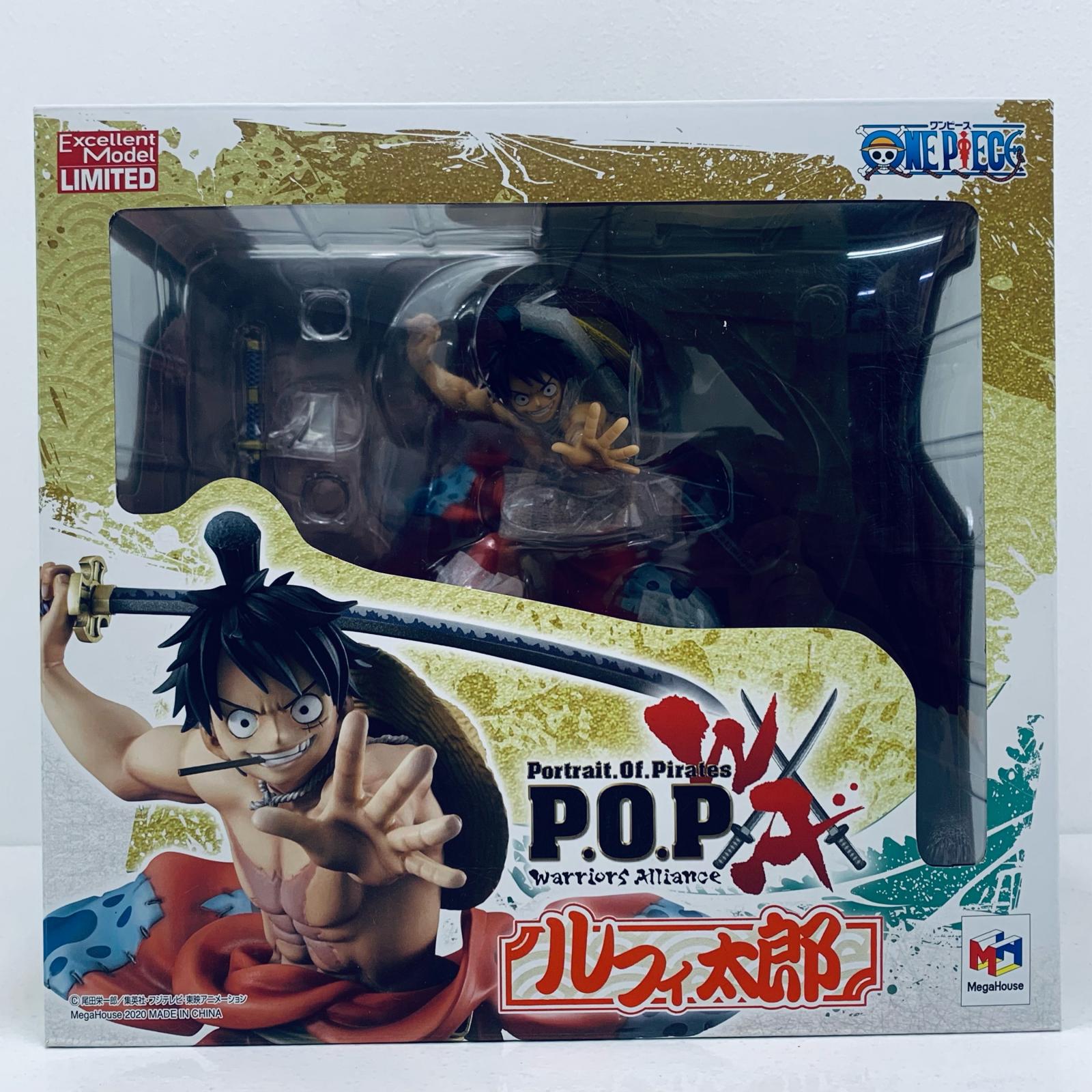 【中古】 ルフィ太郎「ワンピース」P.O.P&ldquo;WarriorsAlliance&rdquo;メガトレショップ＆オンラインショップ限定｜お宝市番館