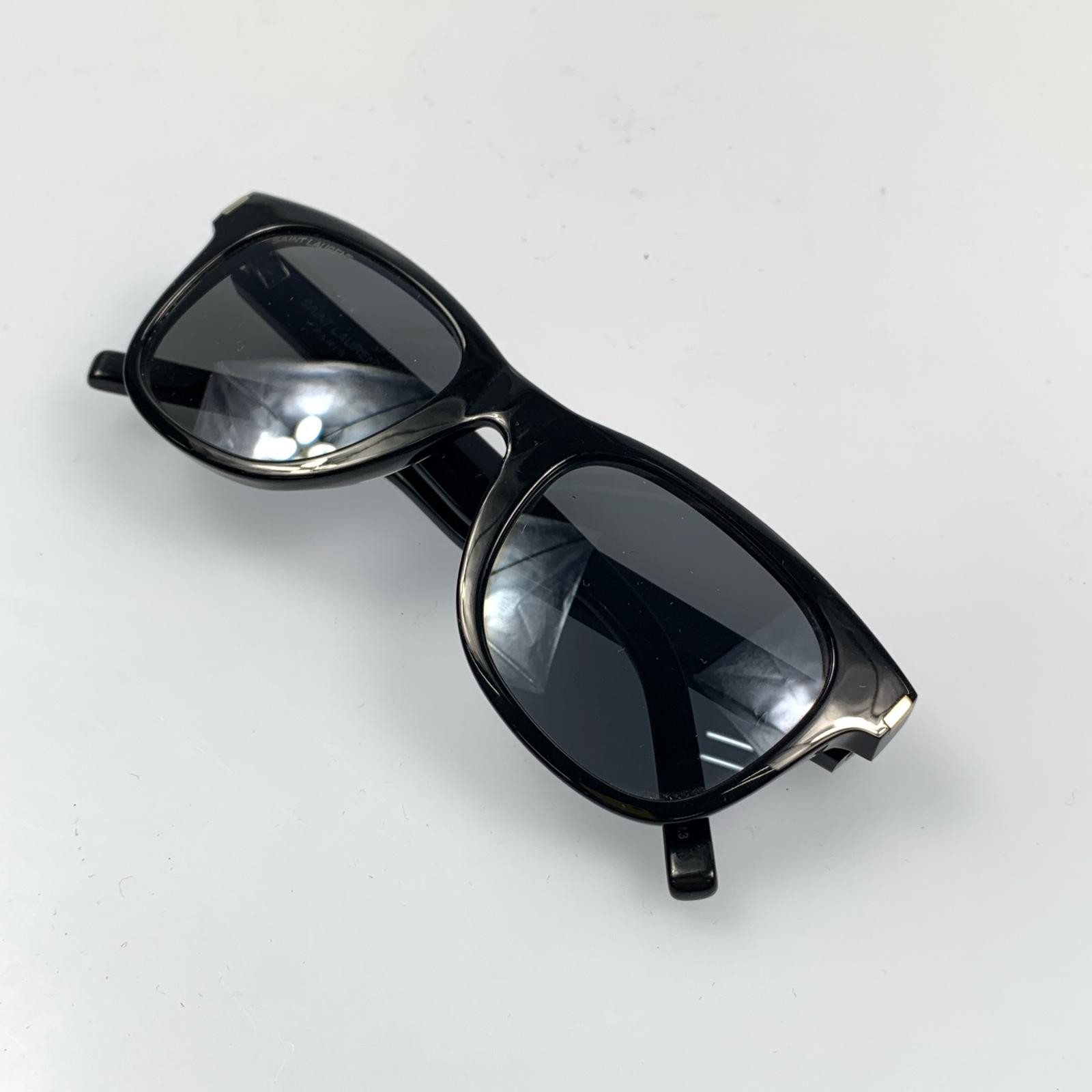【中古】SAINT LAURENT | サンローラン サングラス SL51 002 ｻｲｽﾞ:50□22 ブラック【姫路東店】｜お宝市番館
