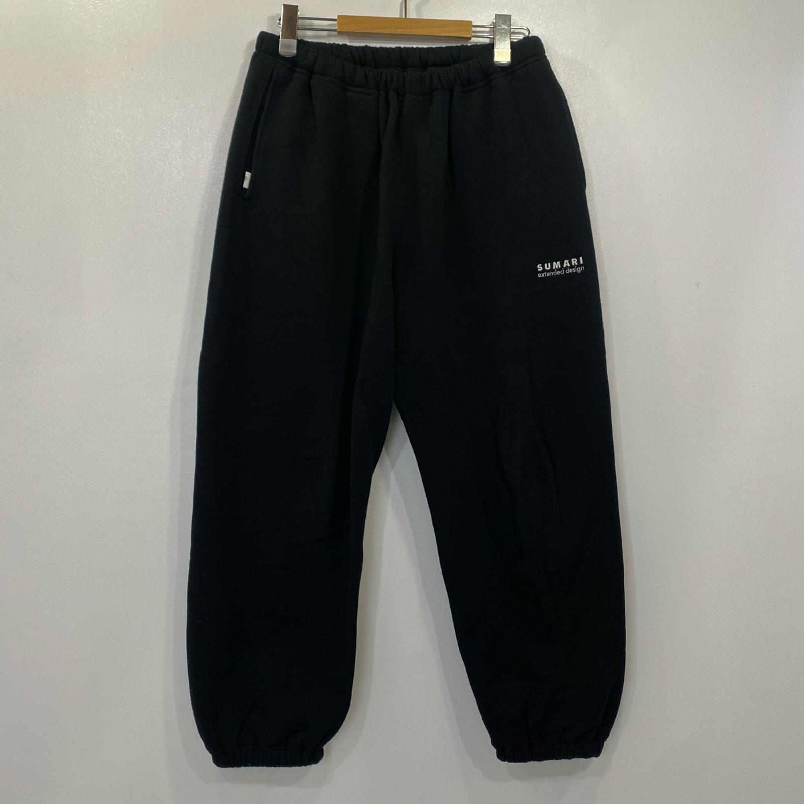 【中古】 SUMARI シュマリ SP LOGO SWEAT PANTS パンツ S2304-50015 スウェットパンツ ブラック サイズ：1【姫路東店】｜お宝市番館