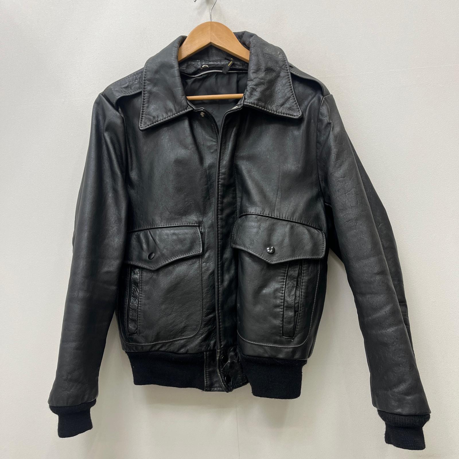 【中古】 A-2 KIRK'S Suede-Life ミリタリーコート ブラック サイズ：40【加古川店】