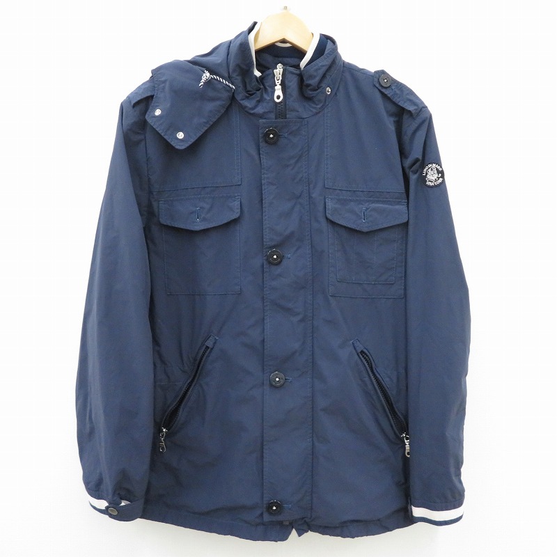 【中古】SINACOVA | シナコバ ナイロンジャケット 18213050 ネイビー【瀬戸大橋店】