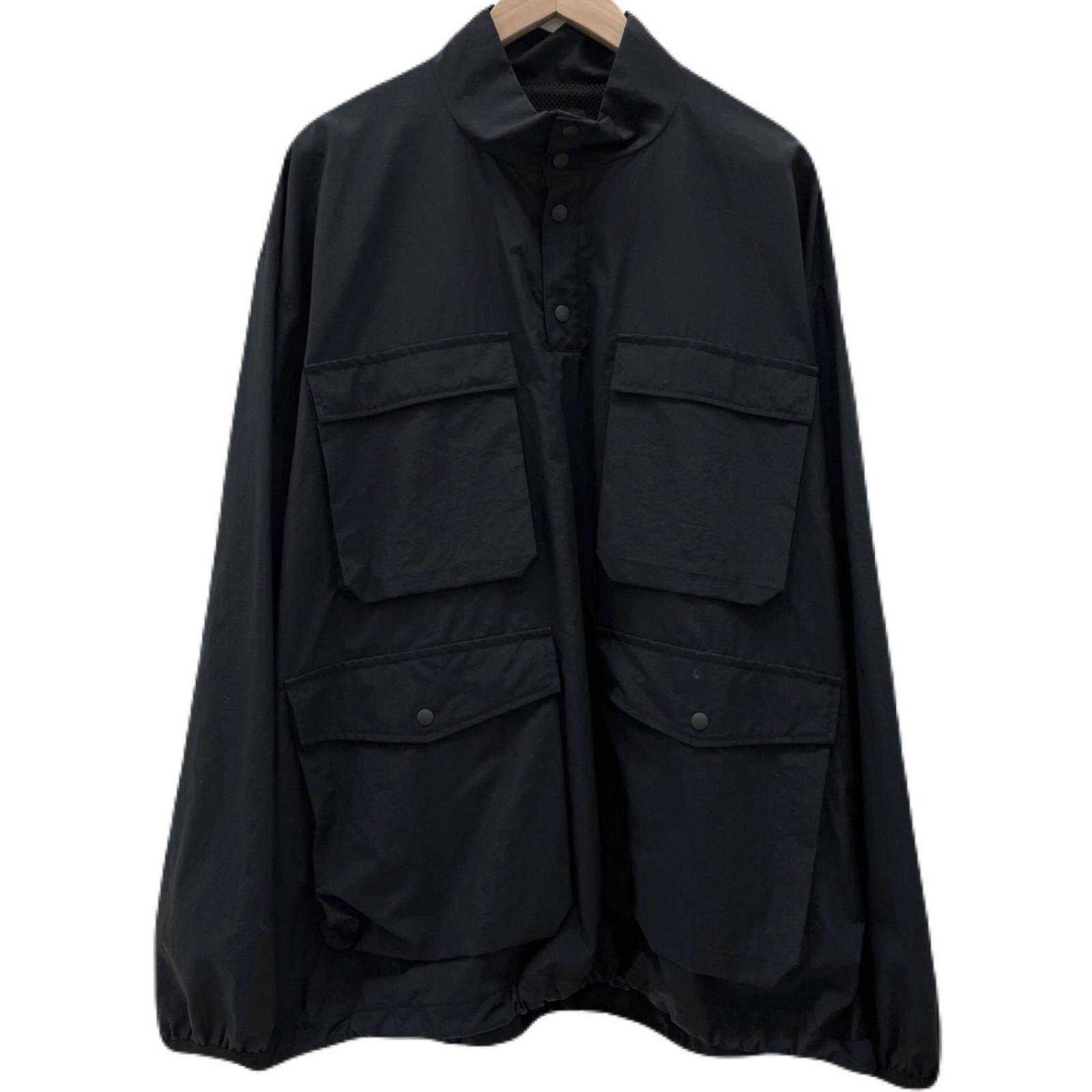 【中古】S.F.C | エスエフシー ストライプフォークリエイティブ PULLOVER JACKET ナイロン上衣 黒いこと 大いさ：XL【尾張小牧店】