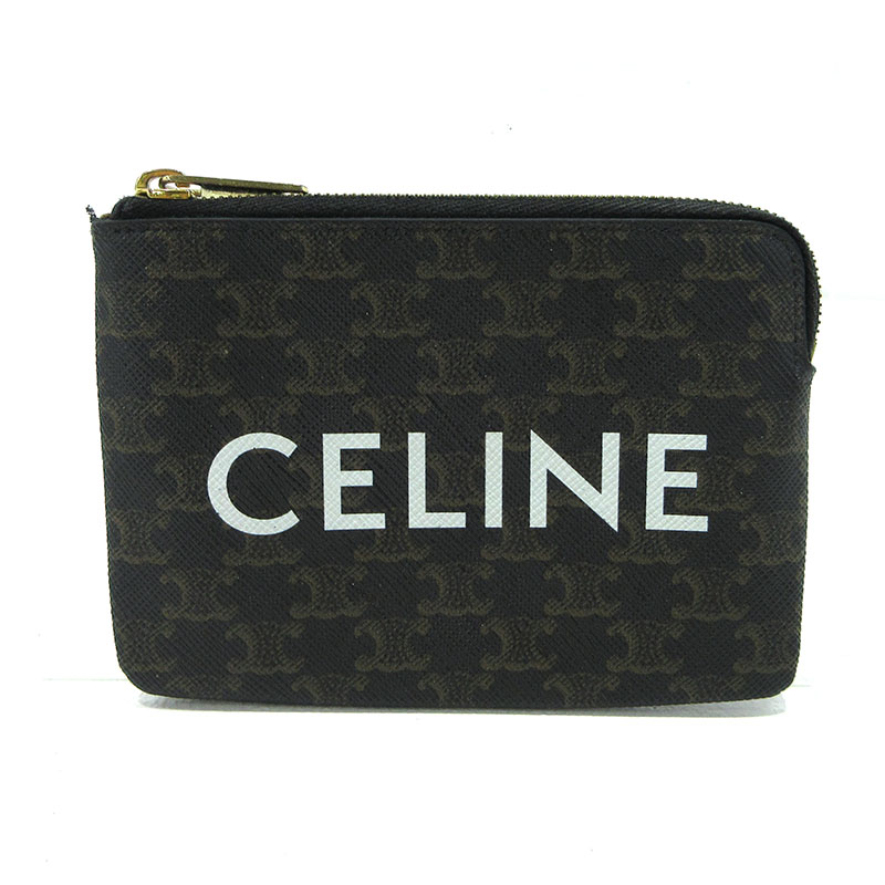 楽天市場】CELINE （セリーヌ） トリオンフ コインケース 財布