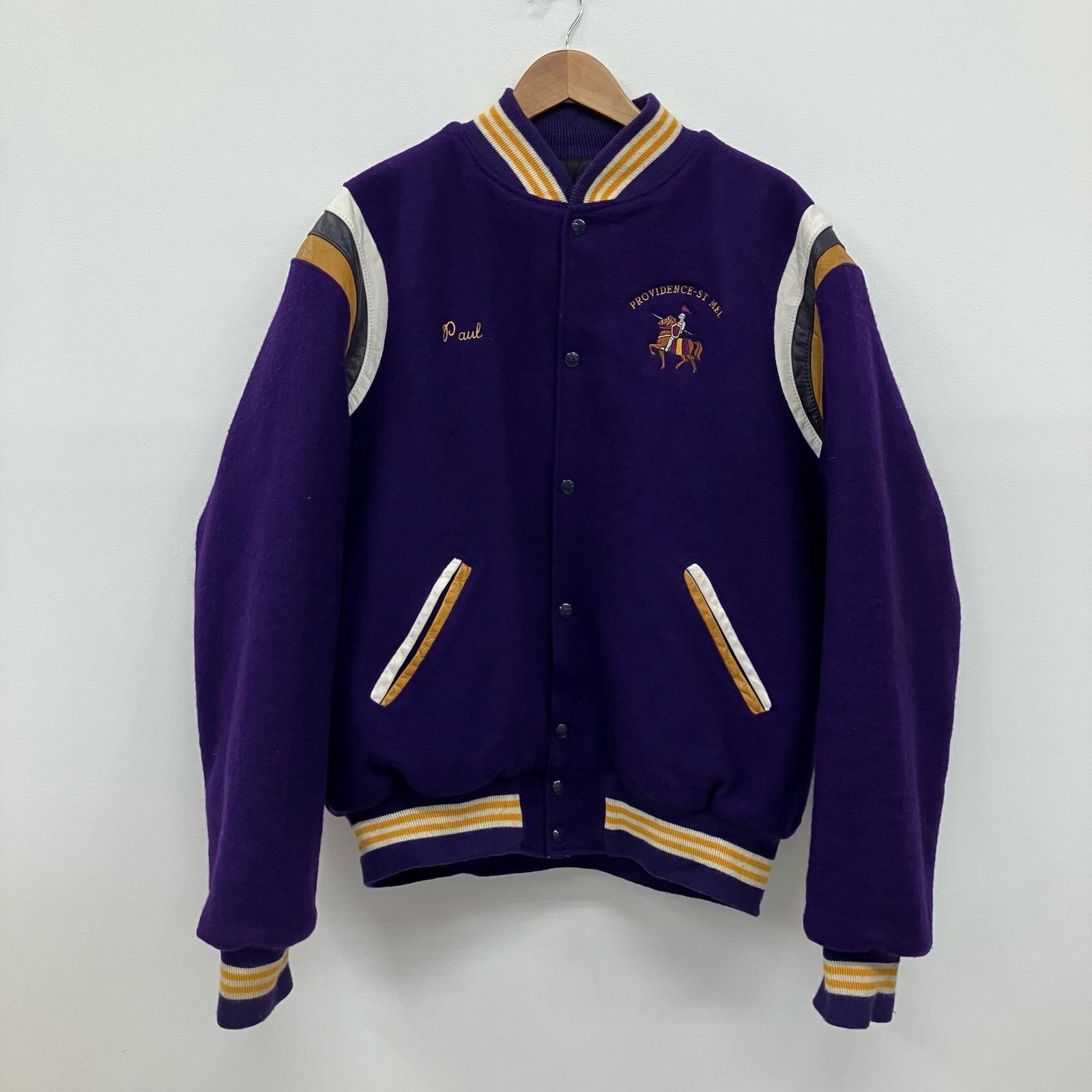 【中古】VINTAGE衣料 | ヴィンテージイリョウ スタジャン パープル サイズ：XXL【イオン広店】