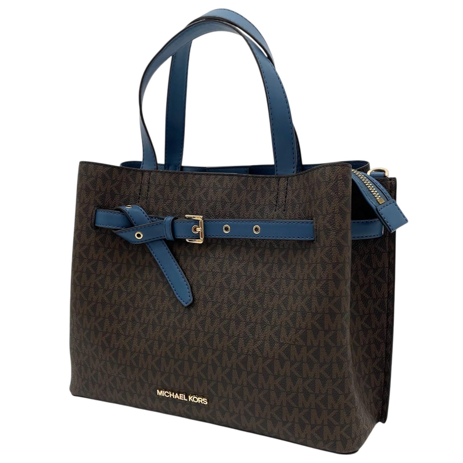 【中古】Michael Kors | マイケル授業計画 2way御徒面子 ハンドバック ショルダーバッグ 35F0GU5S3B 赤銅色×青碧【尾張小牧店】