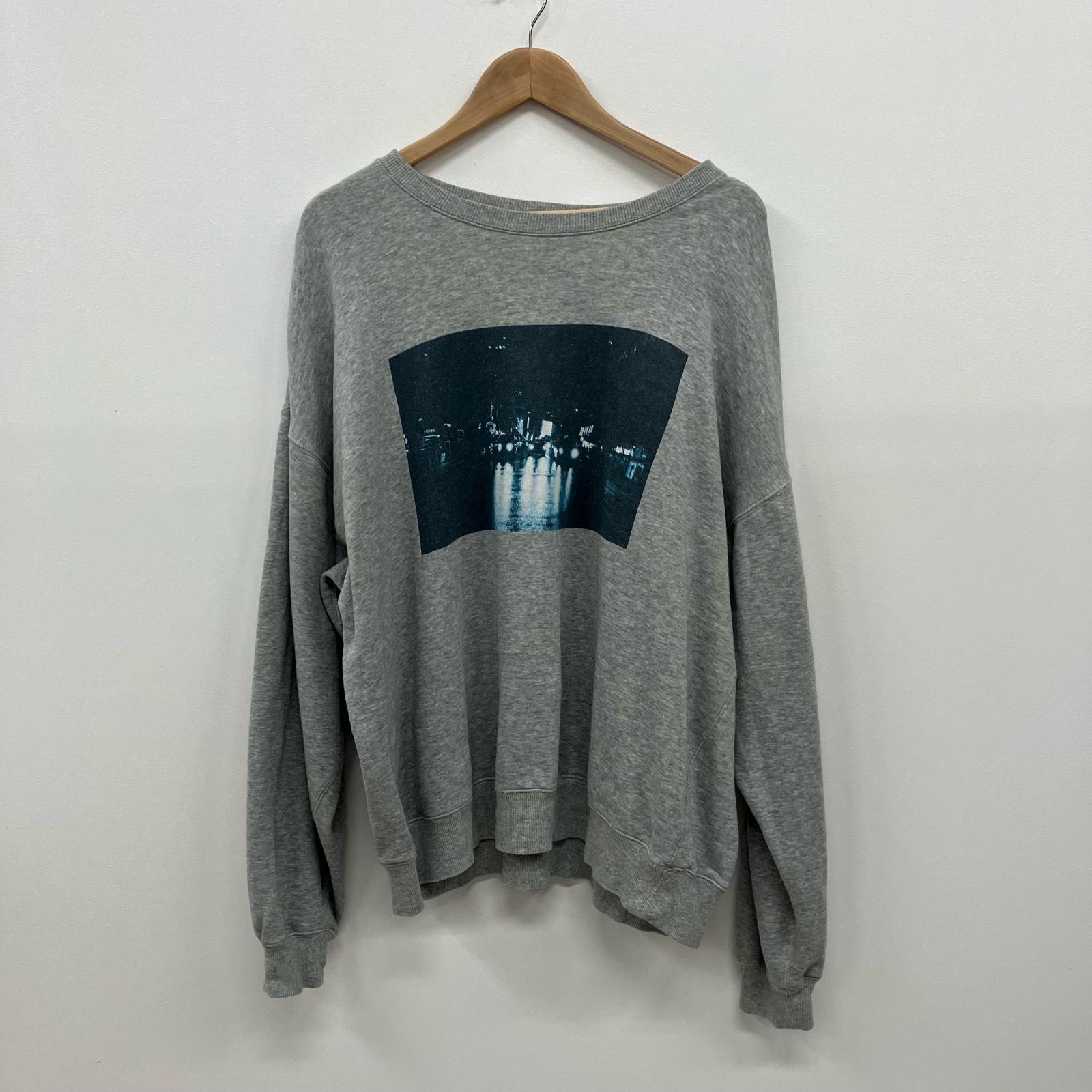【中古】VAINL ARCHIVE | ヴァイナルアーカイブ スウェット グレー サイズ：XL【イオン広店】