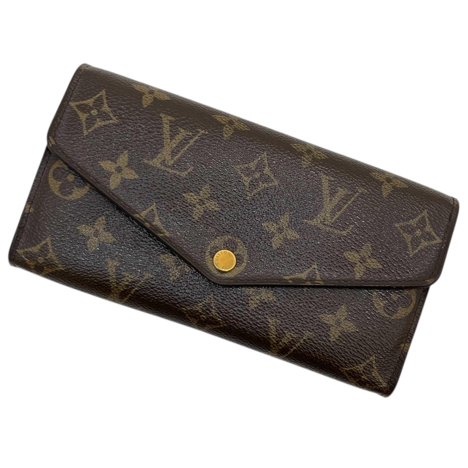 【中古】LOUIS VUITTON | ルイ・ヴィトン ポルトフォイユ サラ モノグラム 二つ折り 長財布 M60531 ブラウン【尾張小牧店】 28,258円