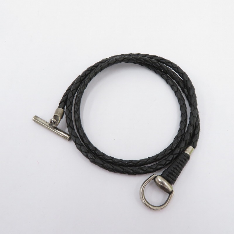 【中古】GUCCI | グッチ ブレスレット ブラック【瀬戸大橋店】