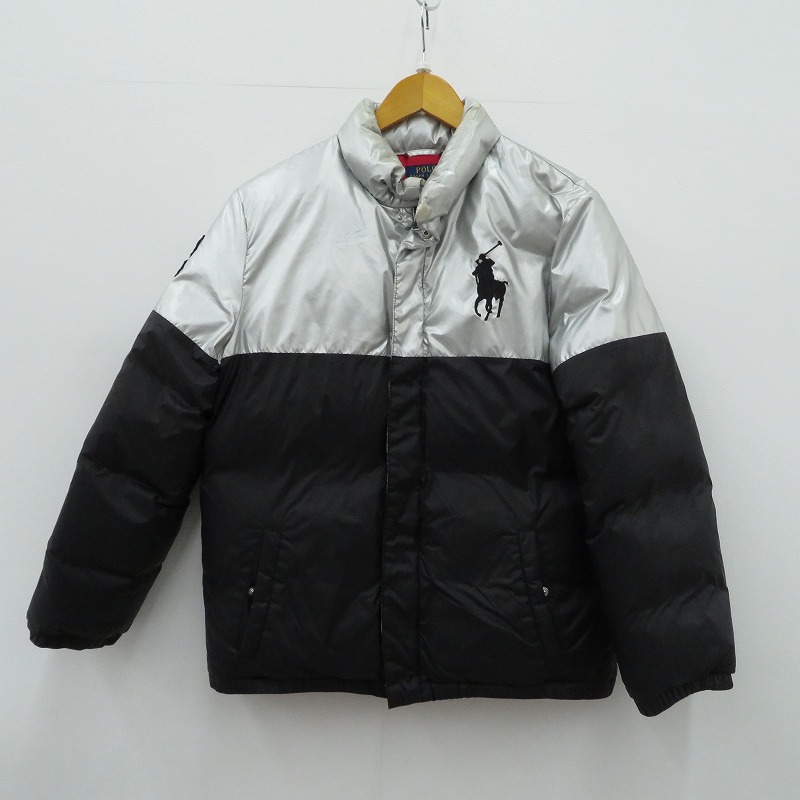 【中古】POLO RALPH LAUREN | ポロ・ラルフローレン POLO BEAR ダウンジャケット ダウンジャケット ブラック サイズ:XL【瀬戸大橋店】