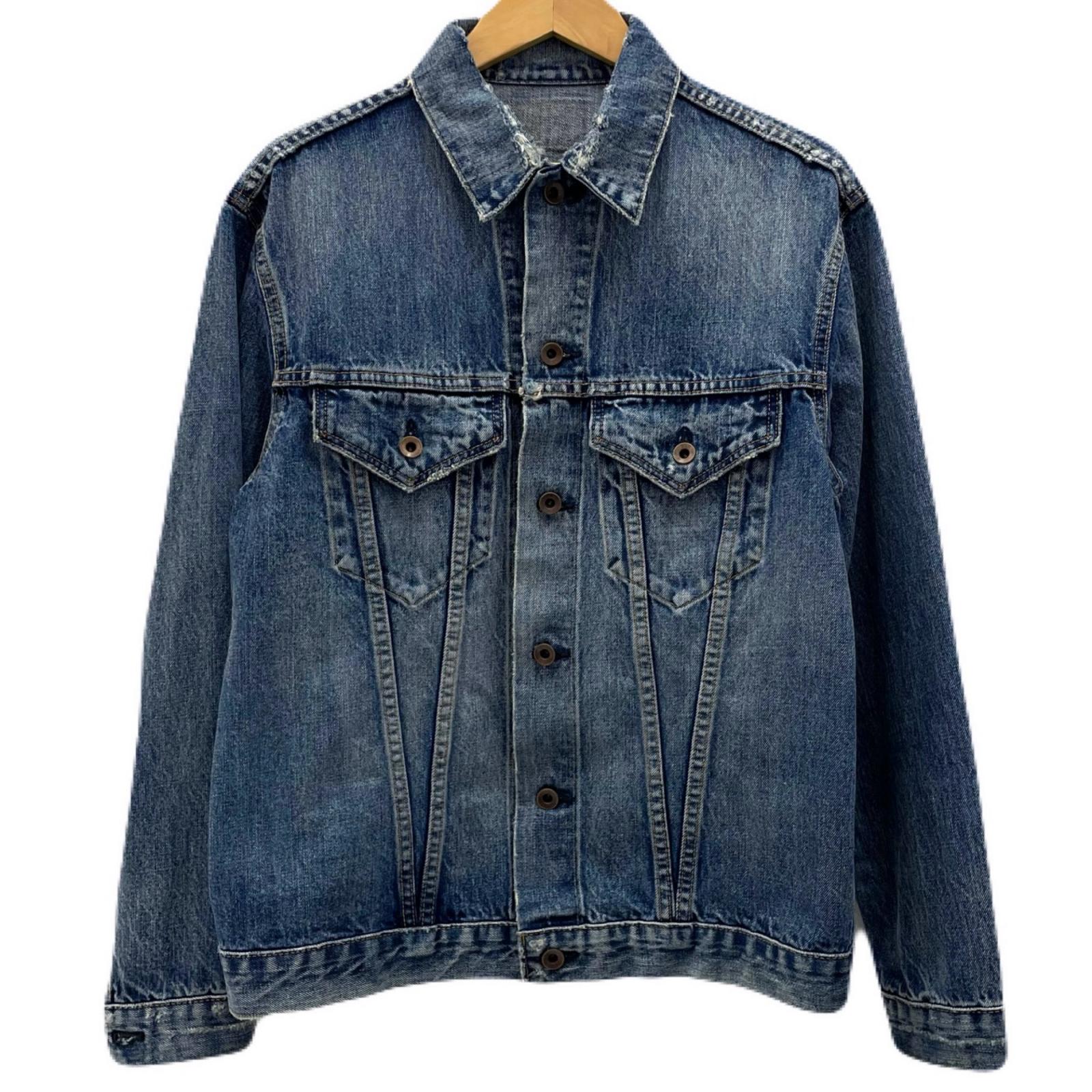 【中古】BRU NA BOINNE | ブルーナボイン L.AデニムジャンパーAG デニムジャケット ブルー サイズ：XL【尾張小牧店】