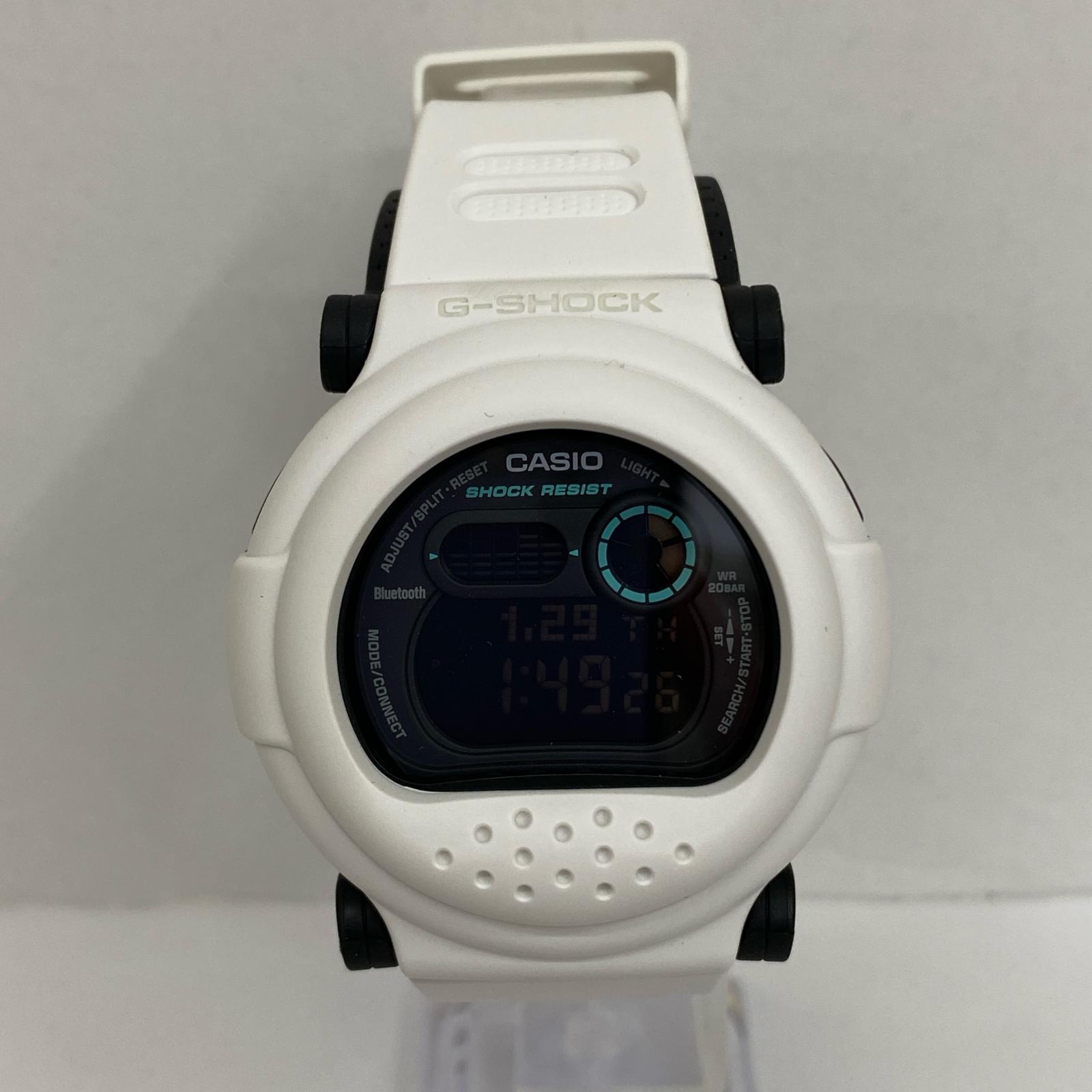 【中古】G-SHOCK | ジーショック 腕時計 G-B001SF-7JR ホワイト【加古川店】｜お宝市番館