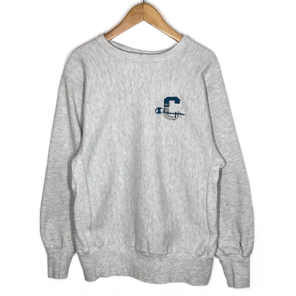 【中古】Champion | はやりっ子 90S REVERSE WEAVE リバースウィーブ 流汗 薄墨色 大きさ：L【倉吉店】