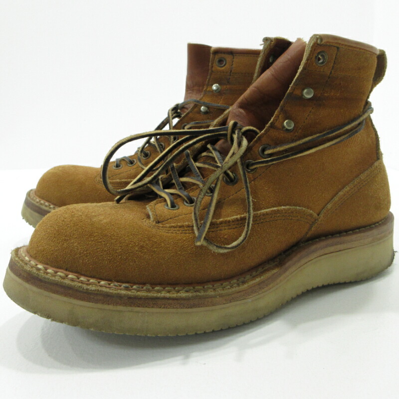 【中古】WHITE\u0027S BOOTS | ホワイツブーツ ノースウエスト / ラフアウト ブーツ 赤銅色 書きあらわす大きさ：9 ワイズ：D【三重中央局】