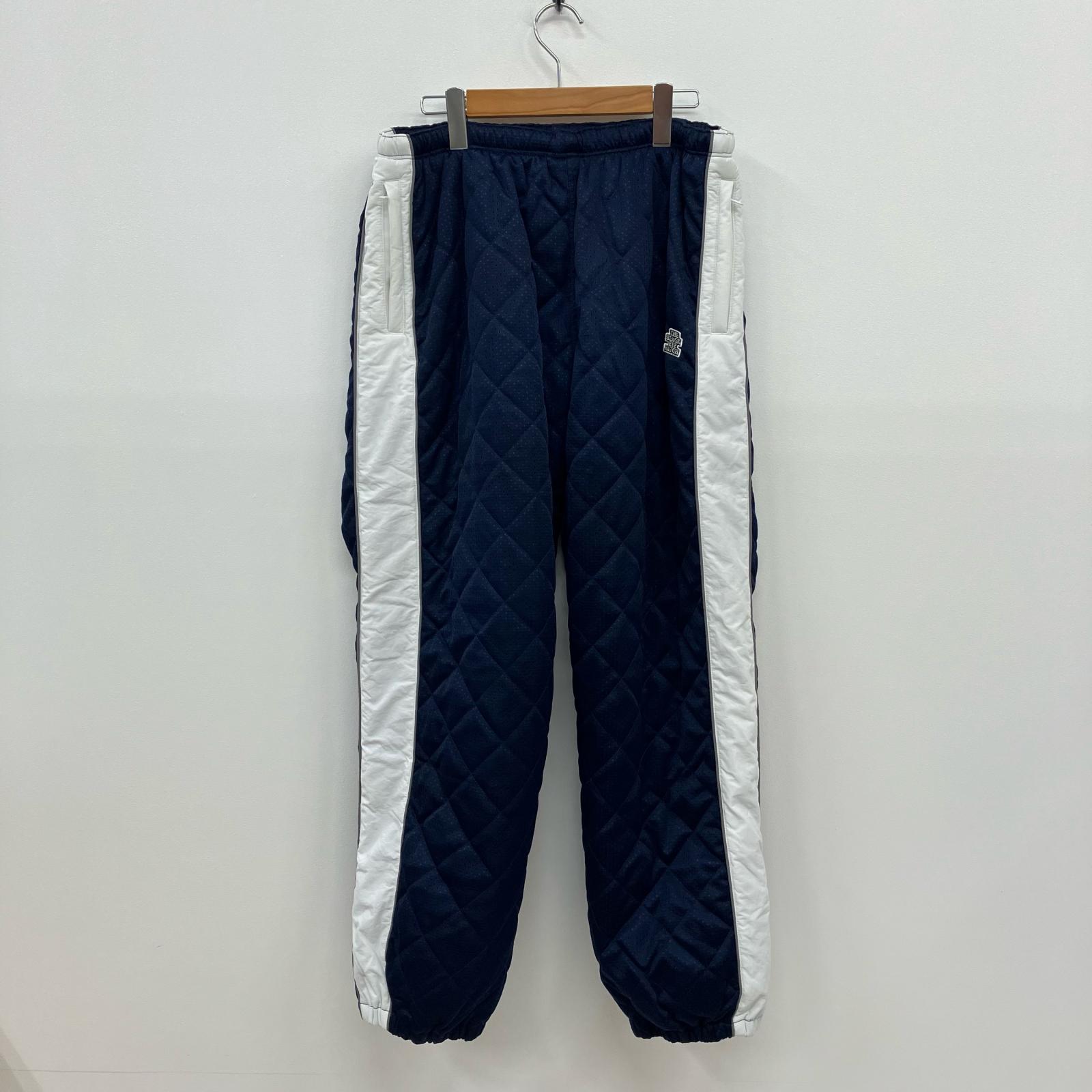 【中古】BlackEyePatch | ブラックアイパッチ SMALL OG LABEL QUILTED TRACK PANTS パンツ ネイビー サイズ：XL【イオン広店】