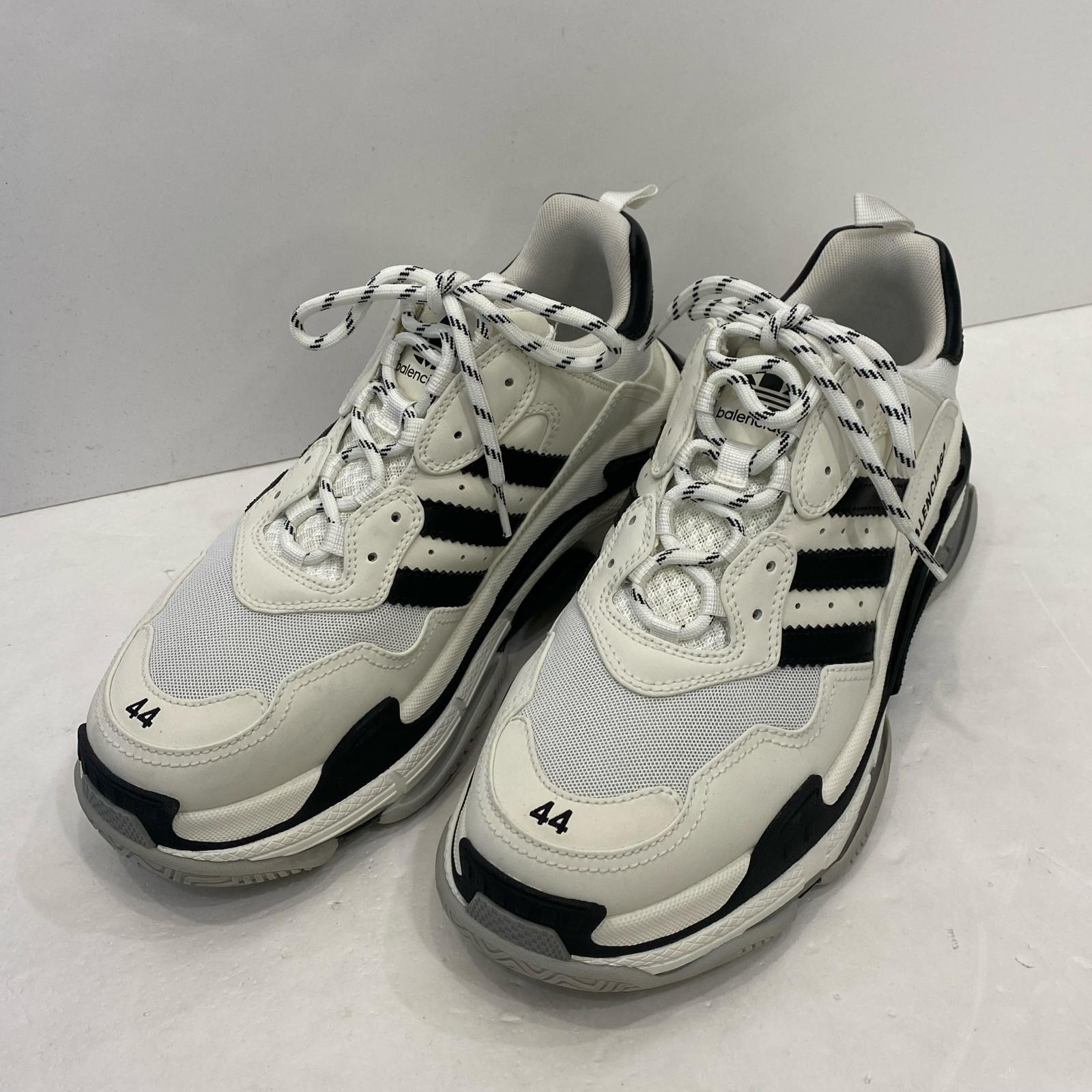 【中古】BALENCIAGA | バレンシアガ ×adidas originals TRIPLE S スニーカー 712821 2022S/S サイズ:29.0cm ホワイト【姫路東店】|お宝市番館