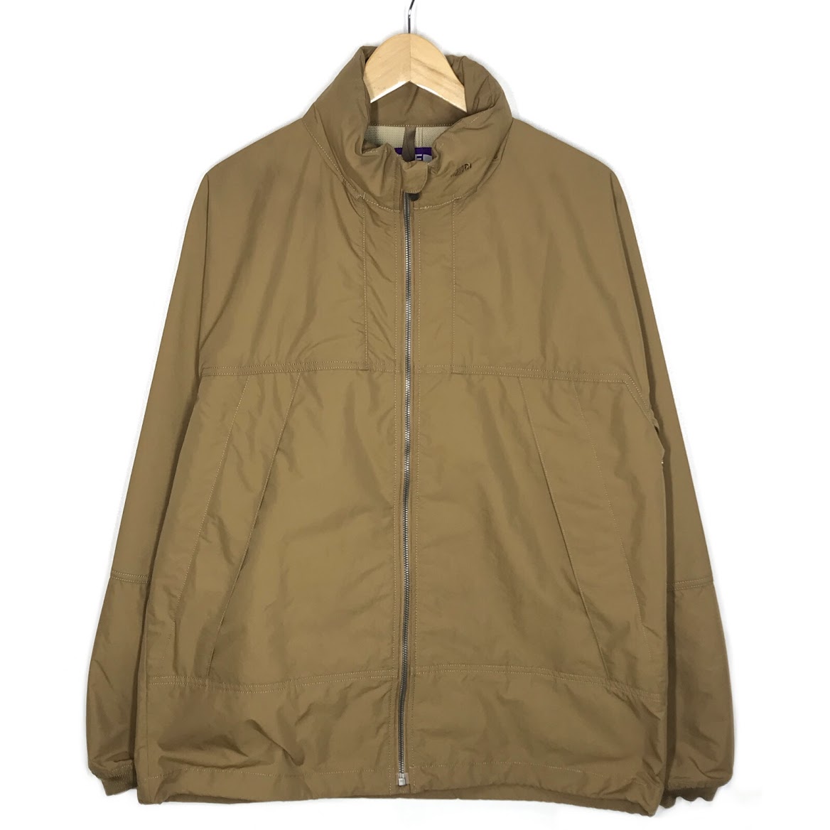 【中古】THE NORTH FACE PURPLE LABEL | ザノースフェイスパープルレーベル Mountain Wind Jacket ナイロンジャケット NP2150N ベージュ サイズ：M【倉吉店】