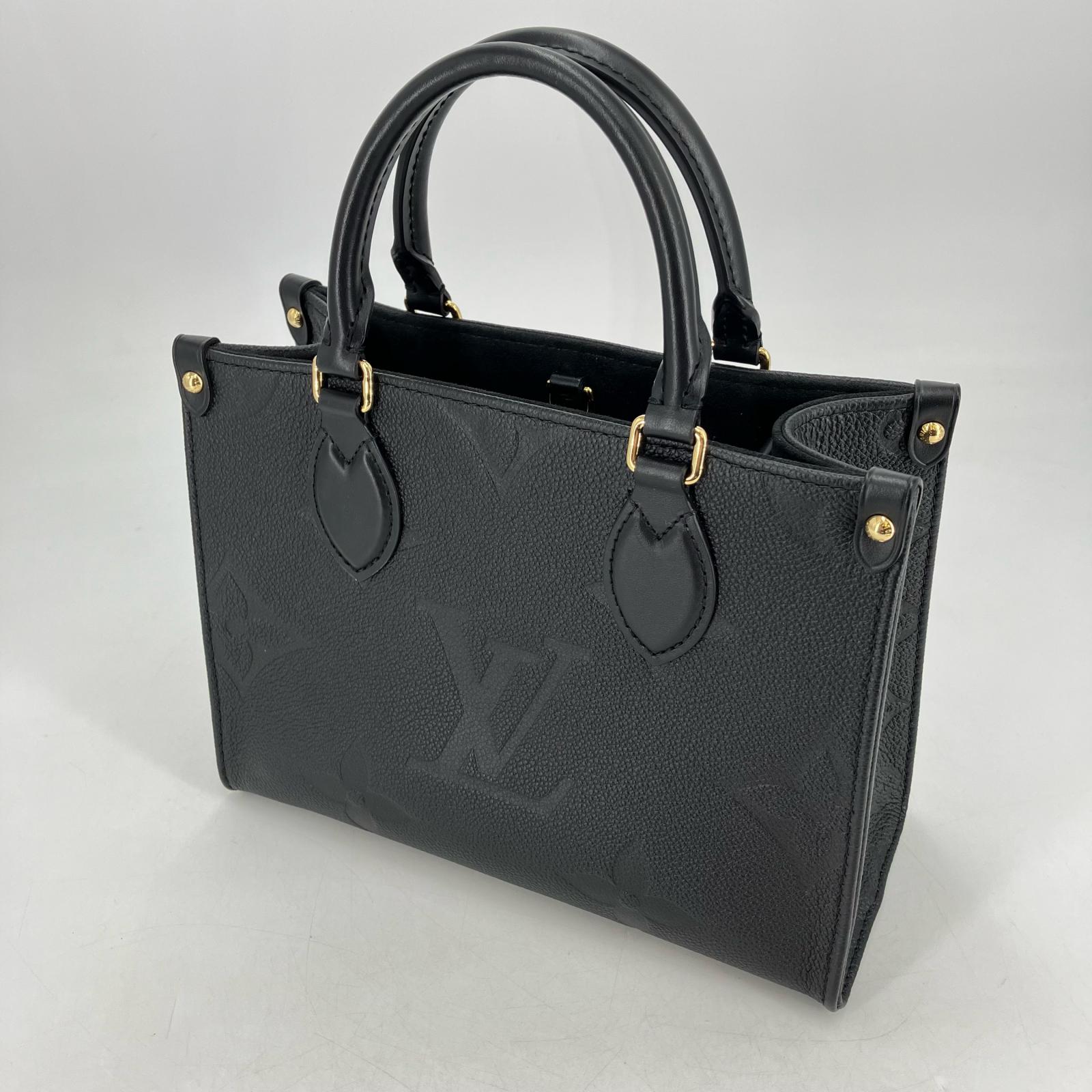 【中古】LOUIS VUITTON | ルイ・ヴィトン オンザゴー PM ショルダーバッグ M45653 黒いこと【イオン広店】