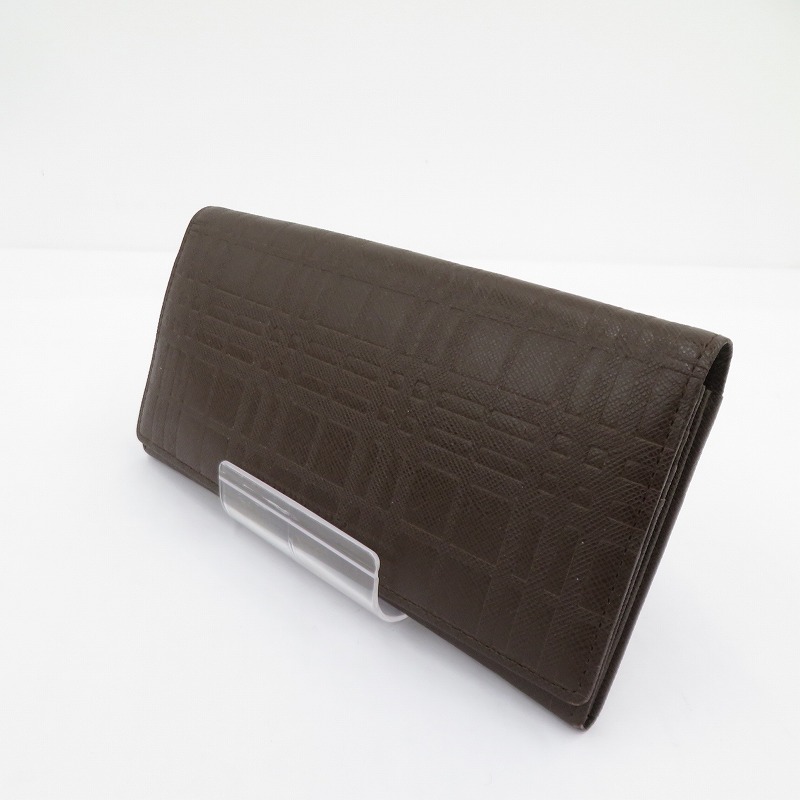 【中古】BURBERRY | バーバリー 長財布 ブラウン【瀬戸大橋店】