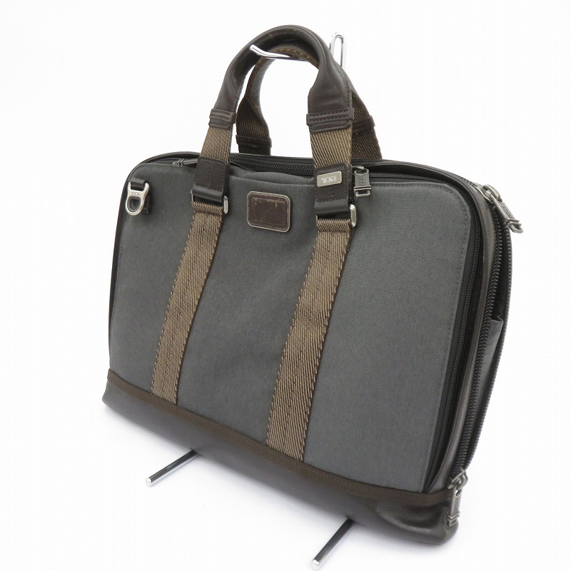 【中古】TUMI | トゥミ ブリーフ入れもの 薄墨色【瀬戸大橋店】