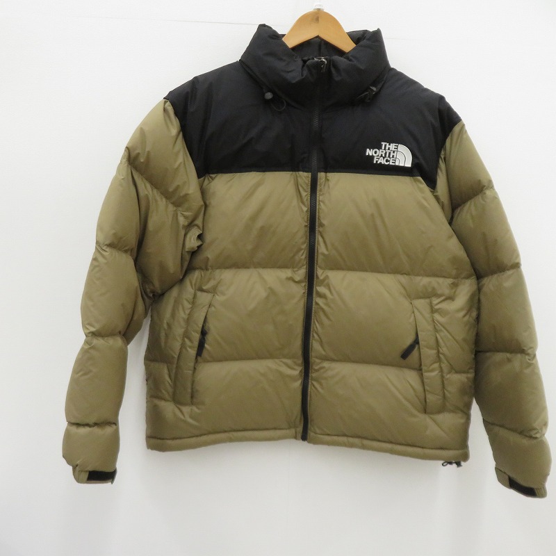【中古】THE NORTH FACE | ザ・ノースフェイス ヌプシジャケット ダウンジャケット ND92555 ベージュ サイズ：XL【瀬戸大橋店】｜お宝市番館 18,352円