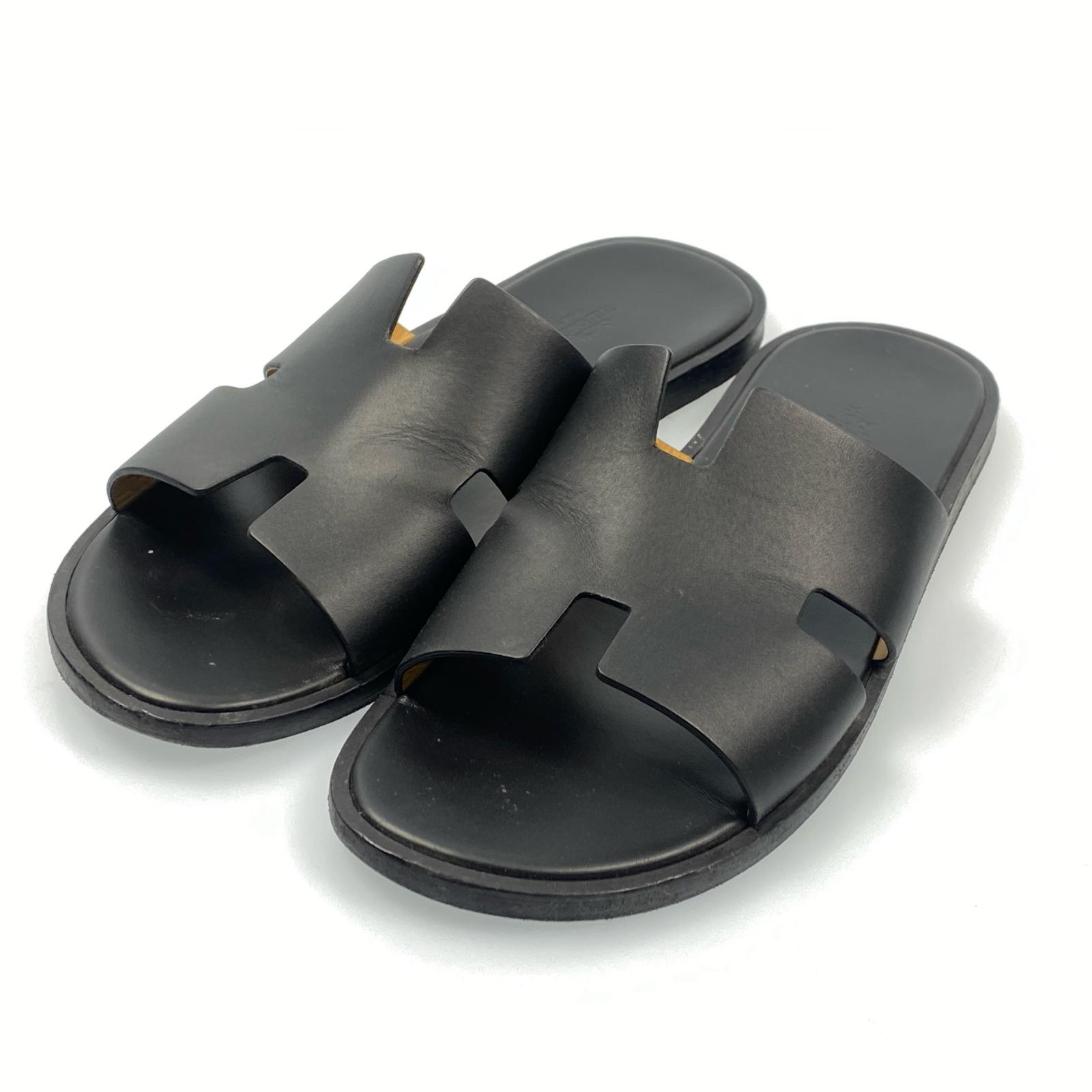 【中古】HERMES | エルメス Izmir Sandal サンダル 041141zh カーフスキン【姫路東店】|お宝市番館
