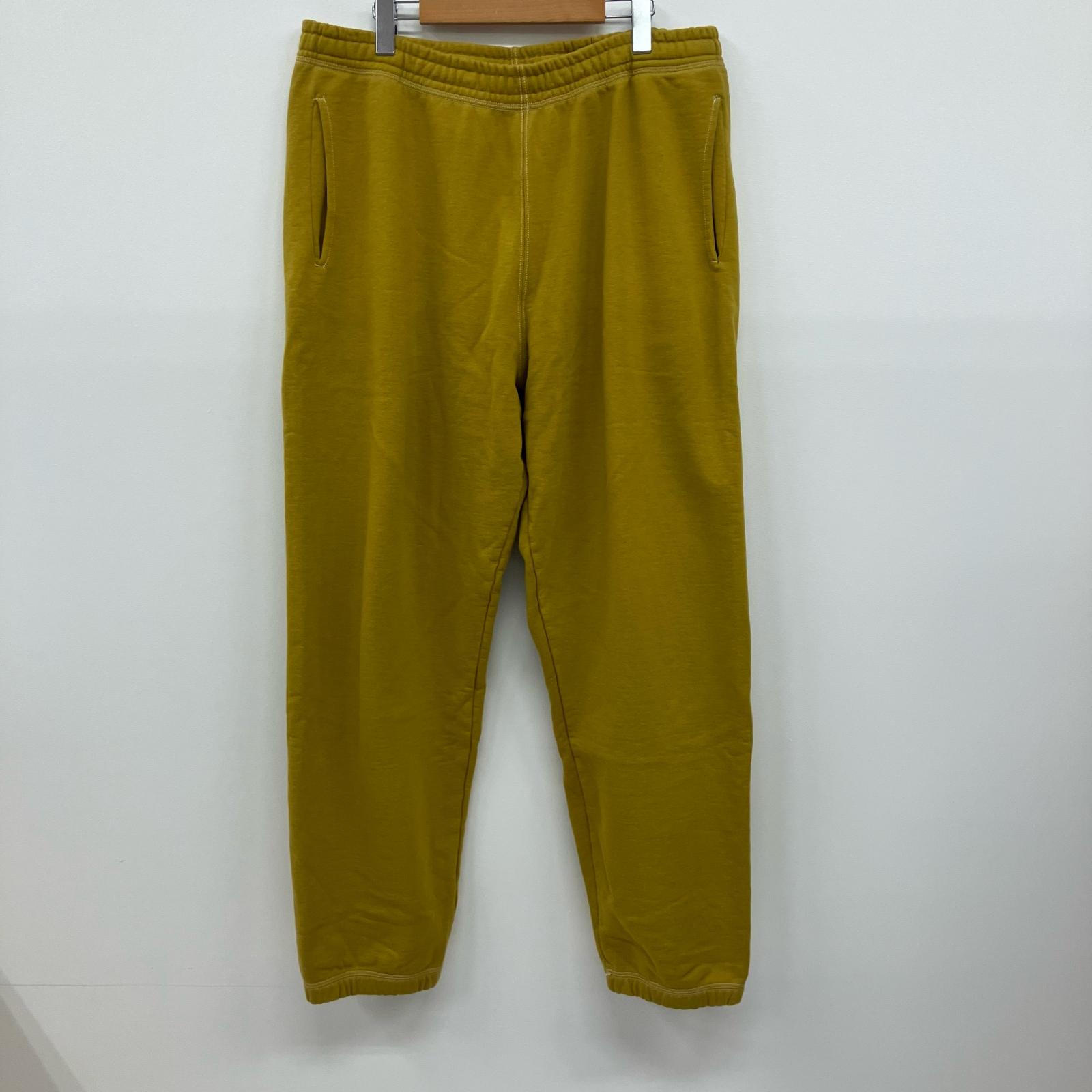 【中古】STUSSY | ステューシー Contrast Stitch Label Pant パンツ 116535 イエロー サイズ：XL【イオン広店】