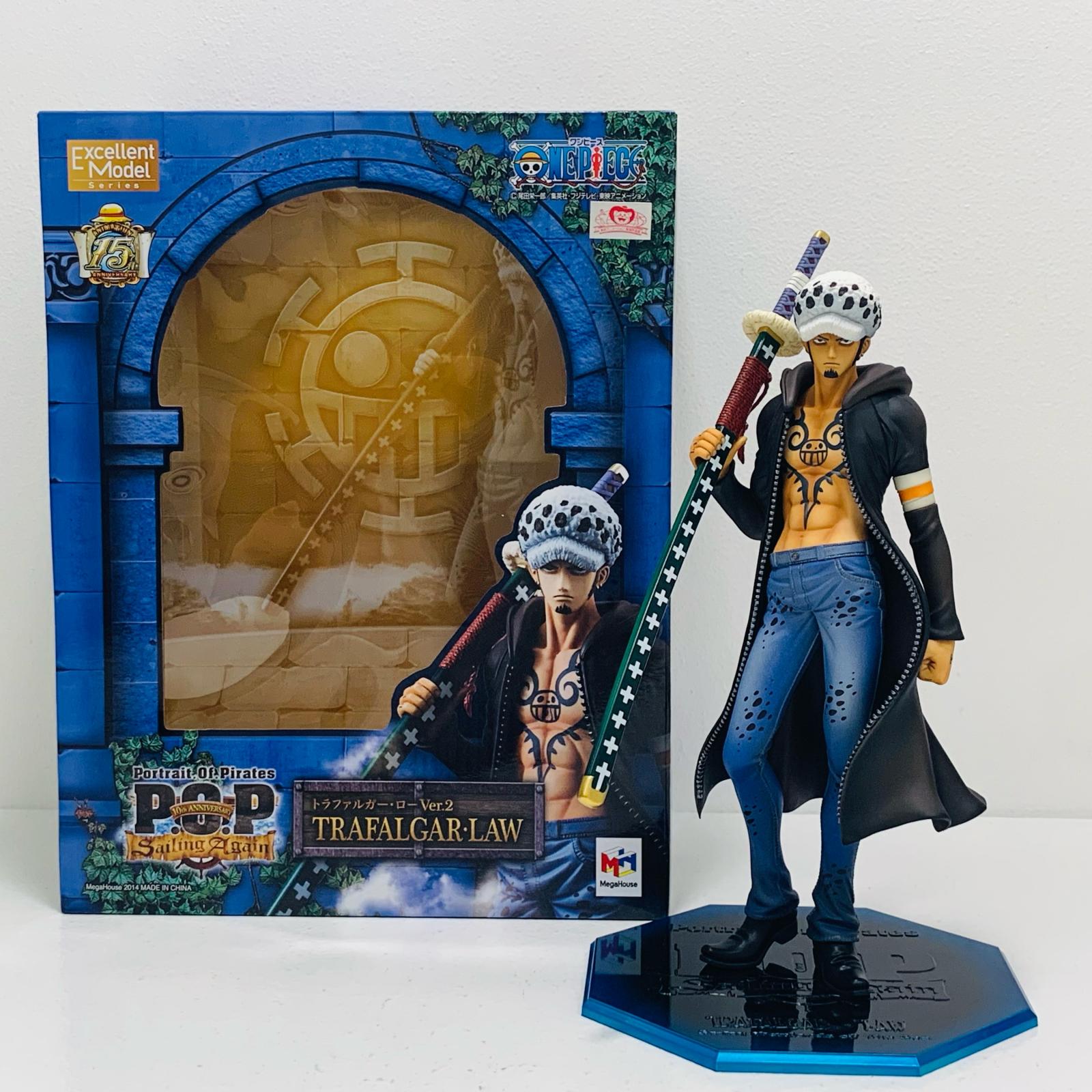 【中古】 トラファルガー・ローVer.2「ワンピース」P.O.P&ldquo;SailingAgain&rdquo;｜お宝市番館