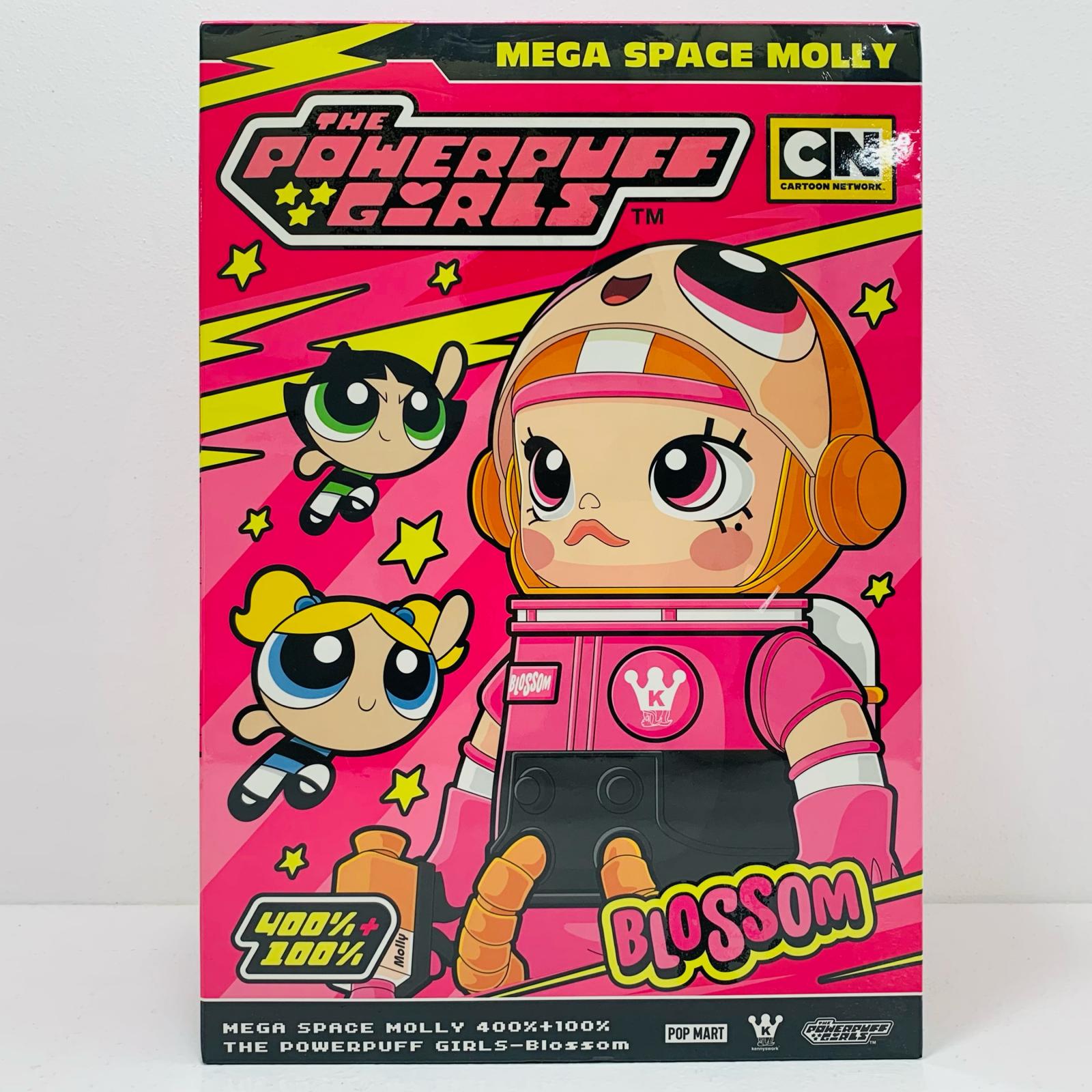 【中古】 パワーパフガールズ MEGA 400％+100％ SPACE MOLLY THE POWERPUFF GIRLS-Blossom