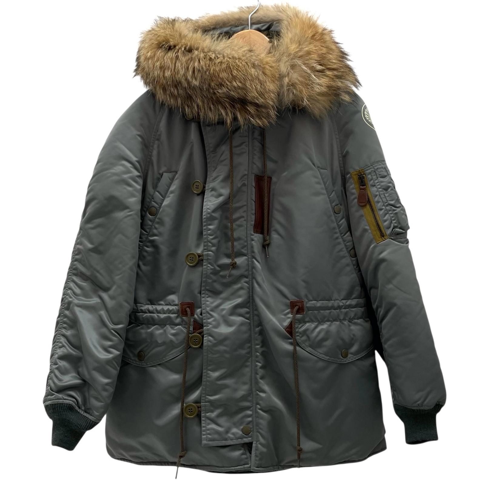 【中古】TOYS McCOY×A BATHING APE | トイズマッコイ×アベイシングエイ N-3B フライトジャケット セージグリーン サイズ：S【尾張小牧店】