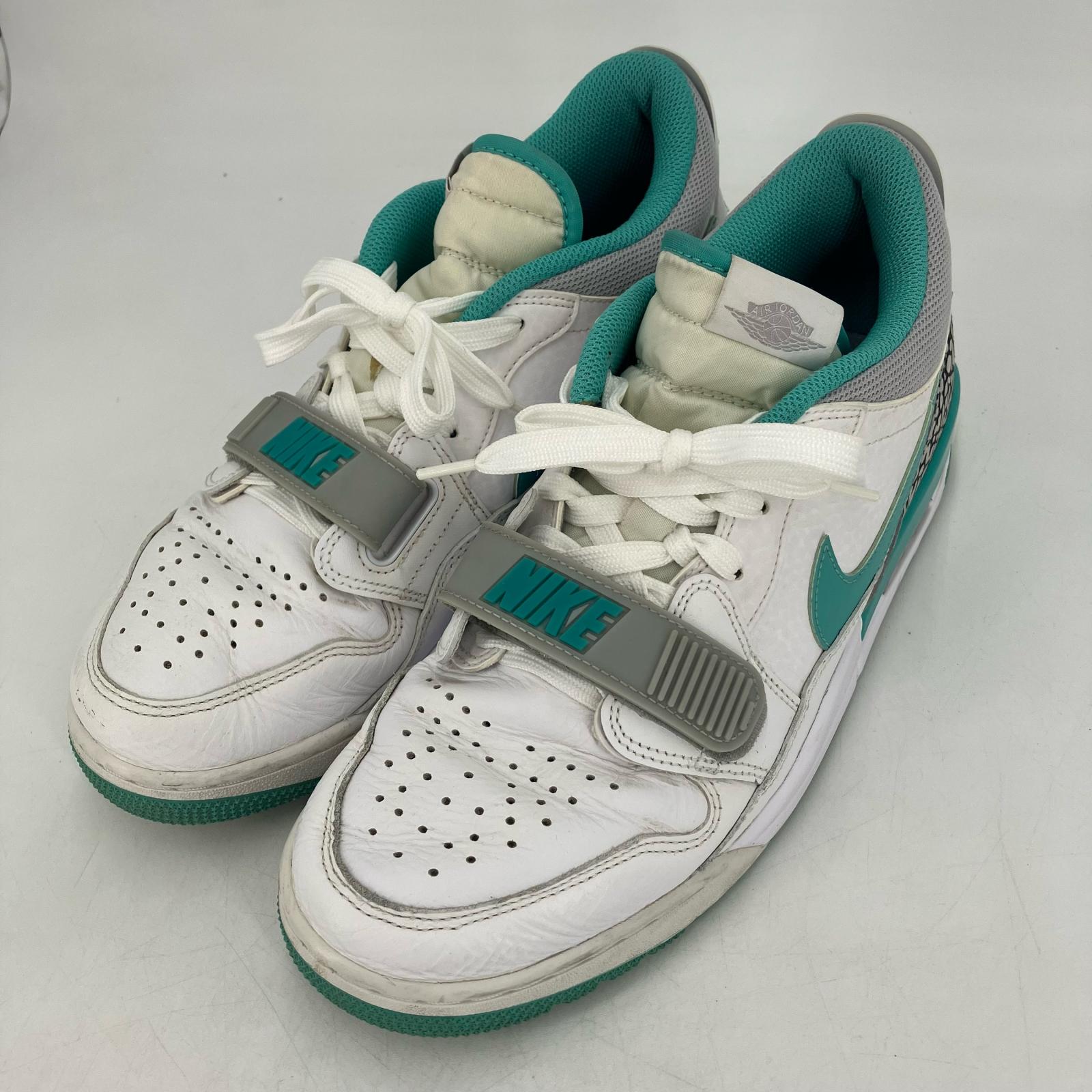 【中古】NIKE | ナイキ Nike Jordan Legacy 312 Low 'White Turquoise' スニーカー CD7069-130 ブルー 28cm【イオン広店】