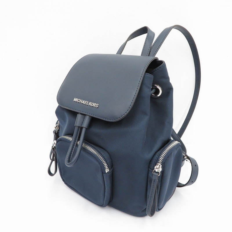 【中古】Michael Kors | マイケルコース リュック・デイパック 35T9SAYB6C ネイビー【瀬戸大橋店】
