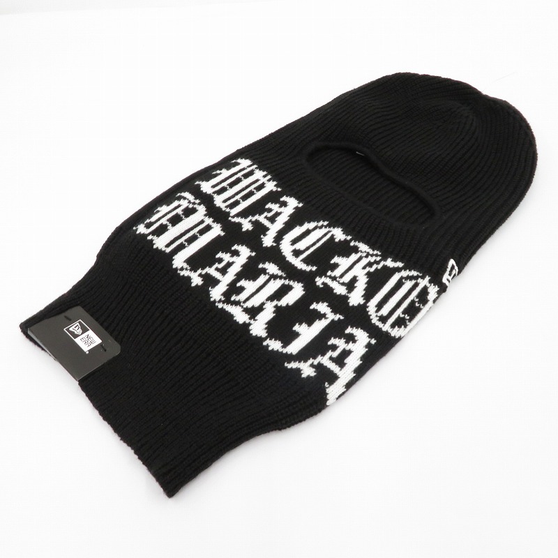 【中古】WACKOMARIA | ワコマリア ×NEW ERA/BALACLAVA 余分の物かぶり笠 25FW-WMA-CP04 黒いこと【瀬戸大橋店】
