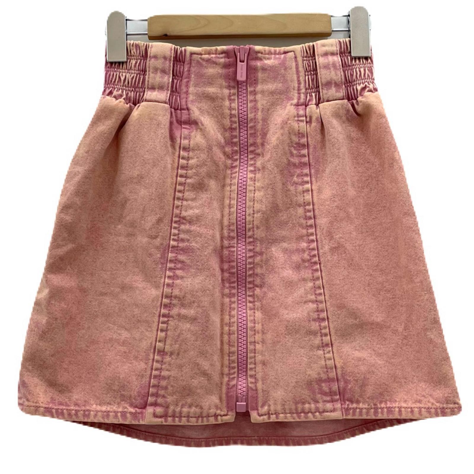 【中古】Miu Miu | ミュウ ミュウ ミニスカート GWD146 ピンク サイズ：38【尾張小牧店】
