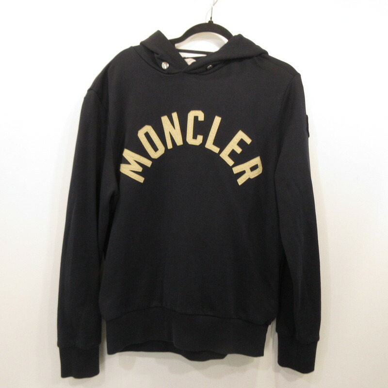 【中古】MONCLER | モンクレール パーカー H20918G00050 国内正規品 ネイビー サイズ：M【姫路東店】
