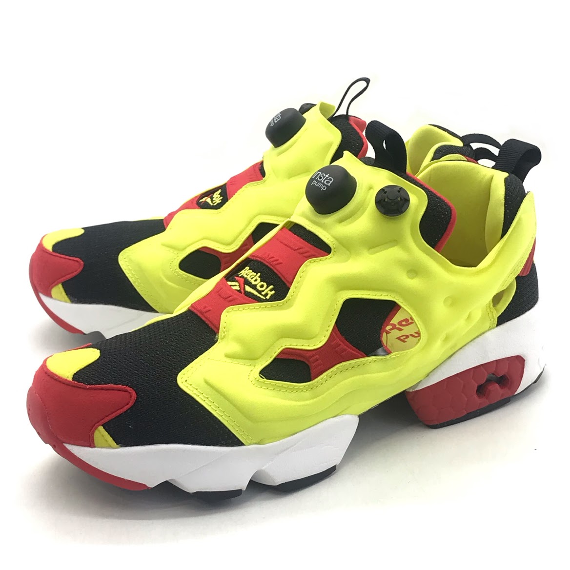 【中古】Reebok | リーボック INSTAPUMP FURY 94 スニーカー 100074910 黄色 27.5珊【倉吉店】