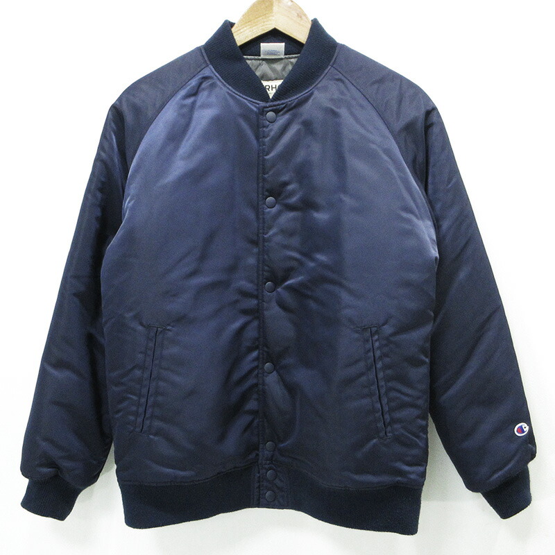 楽天市場】【中古】Ron Herman×Schott「VARSITY」 スタジャン ブラック