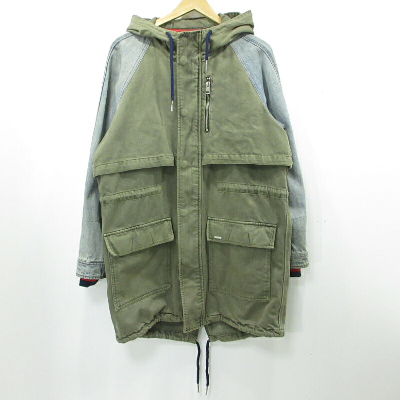 【中古】DIESEL | ディーゼル ジーンズうつり変わり上衣 カーキ 大きさ：M【三重中央局】