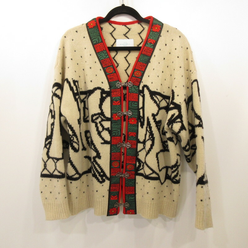 【中古】WHIMSY | ウィムジー TYROLEAN CARDIGAN ジレー WMS-23AW2-005 大いさ：XL【姫路東店】 カーディガン-メンズファッション-トップス