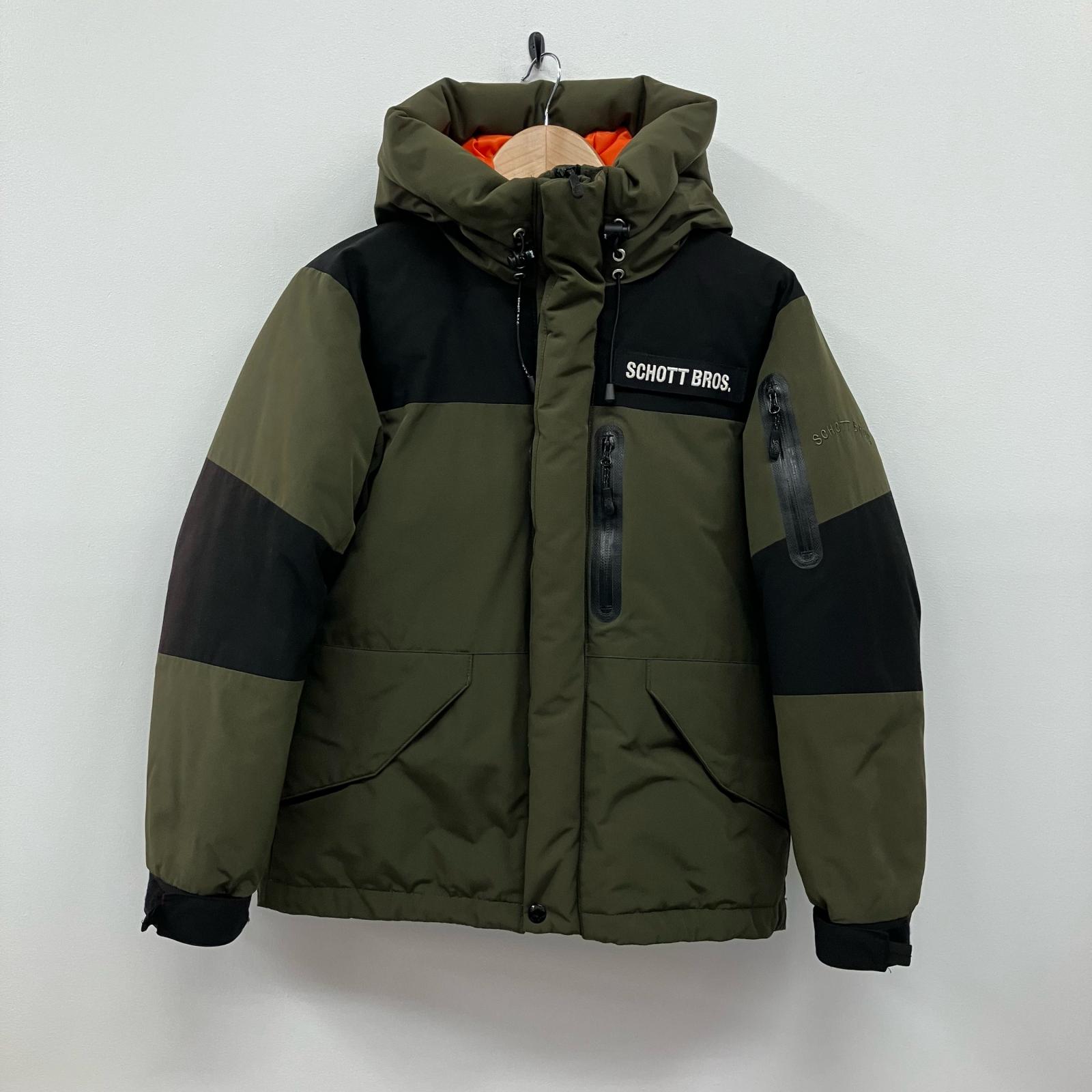 【中古】schott | 打つこと 落ちこむ上衣 3282010 カーキ【イオン広店】